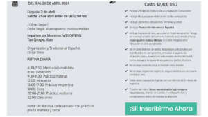 se muestra la tarifa 2400 usd